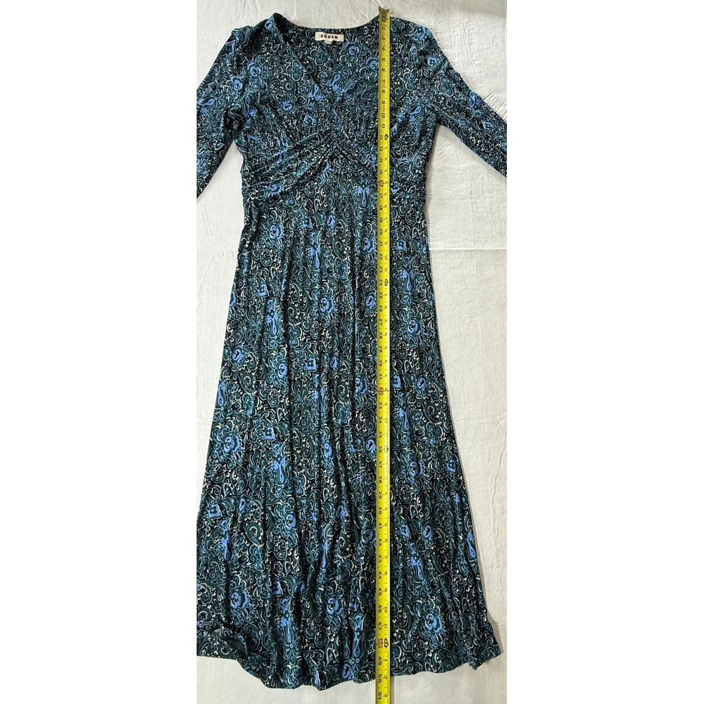 BODEN Empire Ruched Waist Dress US 10R D0765 - Picture 11 of 12